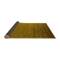thumbnail image 2 of Ahgly Company Indoor Square Abstract Yellow Modern Area Rugs, 4' Square, 2 of 4