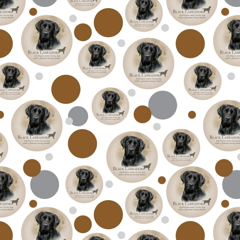 Black labrador shop presents