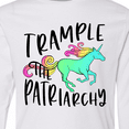 thumbnail image 4 of Inktastic Women's Rights Trample the Patriarchy Long Sleeve Youth T-Shirt, 4 of 5