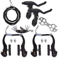 thumbnail image 1 of Juego de frenos de bicicleta Completo GASHWER Freno Delantero y Trasero Universal negro, 1 of 3