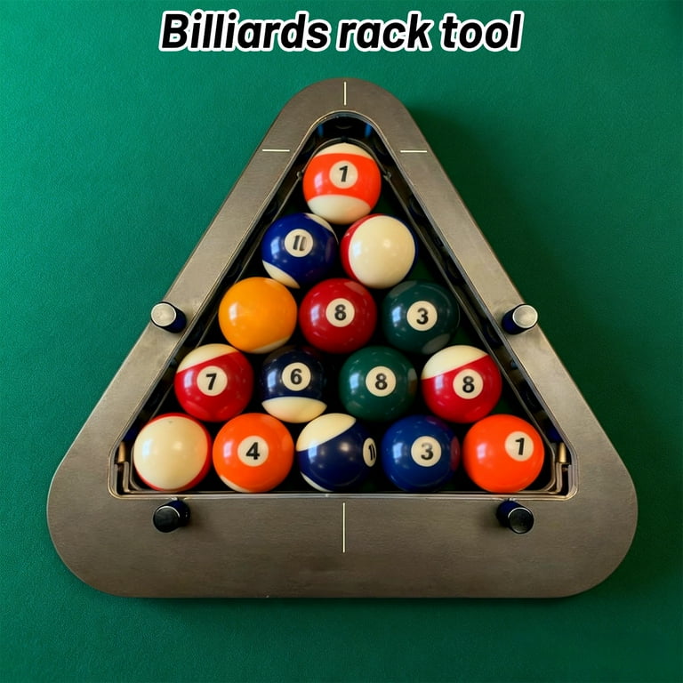8 Ball Direct Smart Rack – Triangle pour piscine et billard – Pour boules de 5,7 cm – Taille américaine 8 Ball Direct Smart Rack – Triangle pour piscine et billard – Pour boules de 5,7 cm – Taille américaine