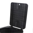 thumbnail image 2 of Toilettes pliantes portables pour camping, toilettes de voyage portables avec couvercle pour camping-car, voyage, randonnée en plein air, noir et gris, 2 of 4