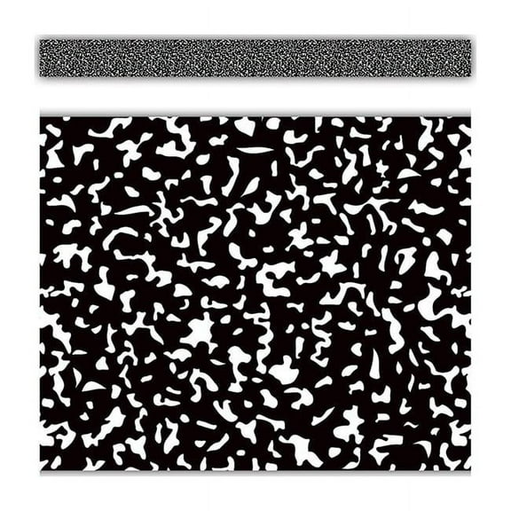 Teacher Created Resources Multicolor Composition Straight Border Trim, Set of 12