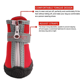 thumbnail image 4 of Botas impermeables para perros, zapatos de nieve para invierno y lluvia para cachorros con tira reflectante, suela de goma antideslizante suave y cómoda, 4 Uds. MFZFUKR CPB-DE-LYY1858-9, 4 of 5