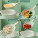 thumbnail image 5 of Colador Grande de Malla, Alta Temperatura, Cocina, Restaurante, Verde, 5 of 6