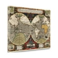 thumbnail image 2 of "Vera Totius Expeditionis Nauticae" By Jodocus Hondius, Gallery Wrap Canvas, 2 of 2