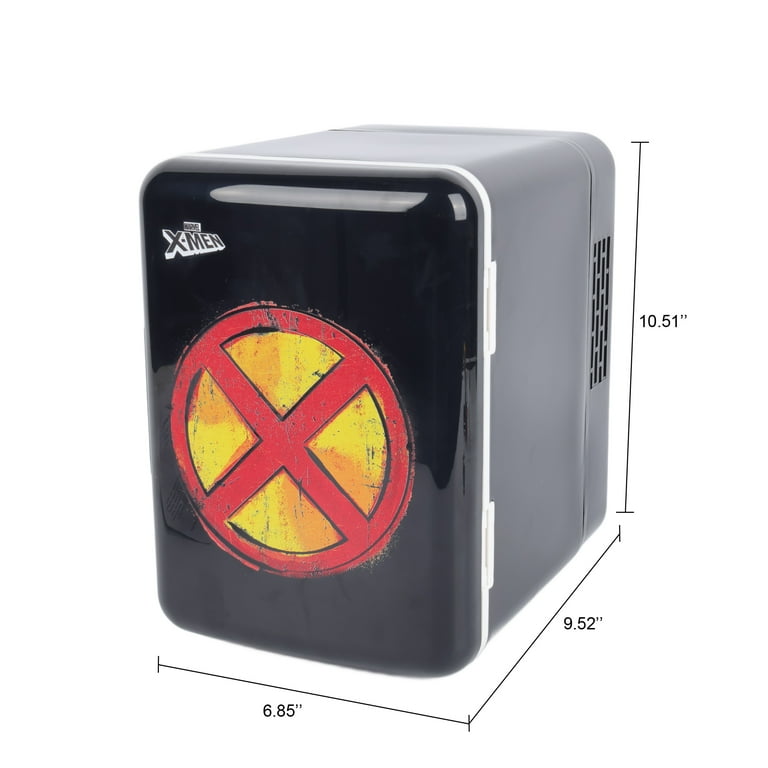 X-Men 4L 6-Can Mini Fridge - Compact & Friendly - Walmart.com