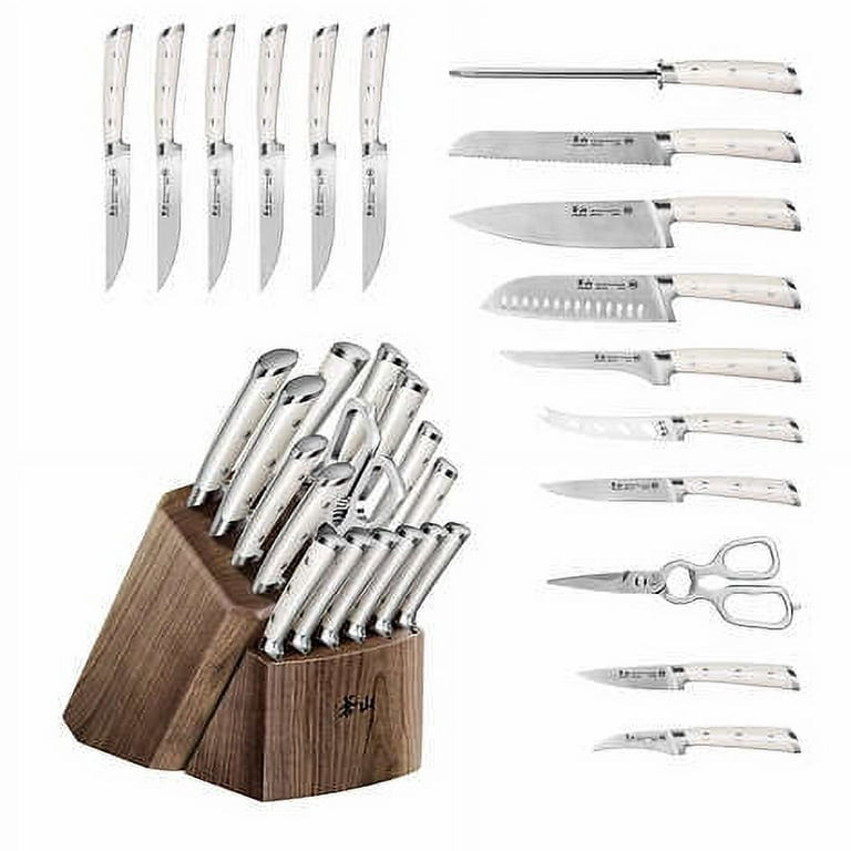 S1 Series 6-Piece German Steel Forged Knife Block Set, Forged