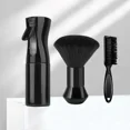 thumbnail image 2 of Juego De Herramientas De Peinado De 3 Piezas, Negro, 2 of 7