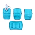 thumbnail image 2 of Dispensador de jabón, juego de baño de 4 piezas, dispensador de loción y jabón, jabonera, características líderes de clase, 2 of 8