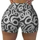 thumbnail image 2 of Fotbe Snake Shorts Sin Costuras – Shorts Deportivos de Cintura Alta para Mujer, Elásticos para Gimnasio, Yoga, Running o Ciclismo-Small, 2 of 8