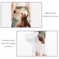 thumbnail image 2 of Bear Stylish Chiffon Summer Dress for Women - Lightweight Beach Dresses with Polyester Straps, 2 of 6