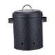 thumbnail image 1 of Olla para patatas, cebollas y ajos, caja metálica transpirable, caja para guardar verduras, alimentos Negro Estilo B, 1 of 9