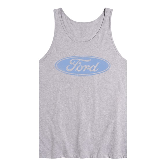 Ford - Blue Ford Logo - Men's Sleeveless Graphic Tank
