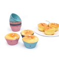 thumbnail image 3 of 6Pcs/Set Reusable Silicone Cupcake Mold Muffin Cake Baking Molds DIY Mould Random Color, 3 of 5