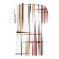 thumbnail image 4 of ICHUANYI Clearance Womens Casual Printing Pullover Round Neck Short Sleeve T-shirt Tops(White, M) ICHUANYI WER2023081404365, 4 of 4