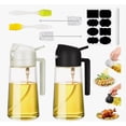 thumbnail image 1 of 2 Dispensador Botellas Para Aceite 2en1 470ml Modelo Negro + Blanco, 1 of 4