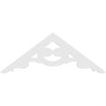 thumbnail image 4 of Ekena Millwork 48"W x 18"H x 1"P (9/12) Pitch Robin Architectural Grade PVC Gable Pediment, 4 of 5