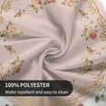 thumbnail image 3 of Floral Round Tablecloth 60 Inch Stain Resistant, Water Repellent, WrinkleFree Fall Flower Circle Cloth for Home, Kitchen, Dining, Party, 3 of 6