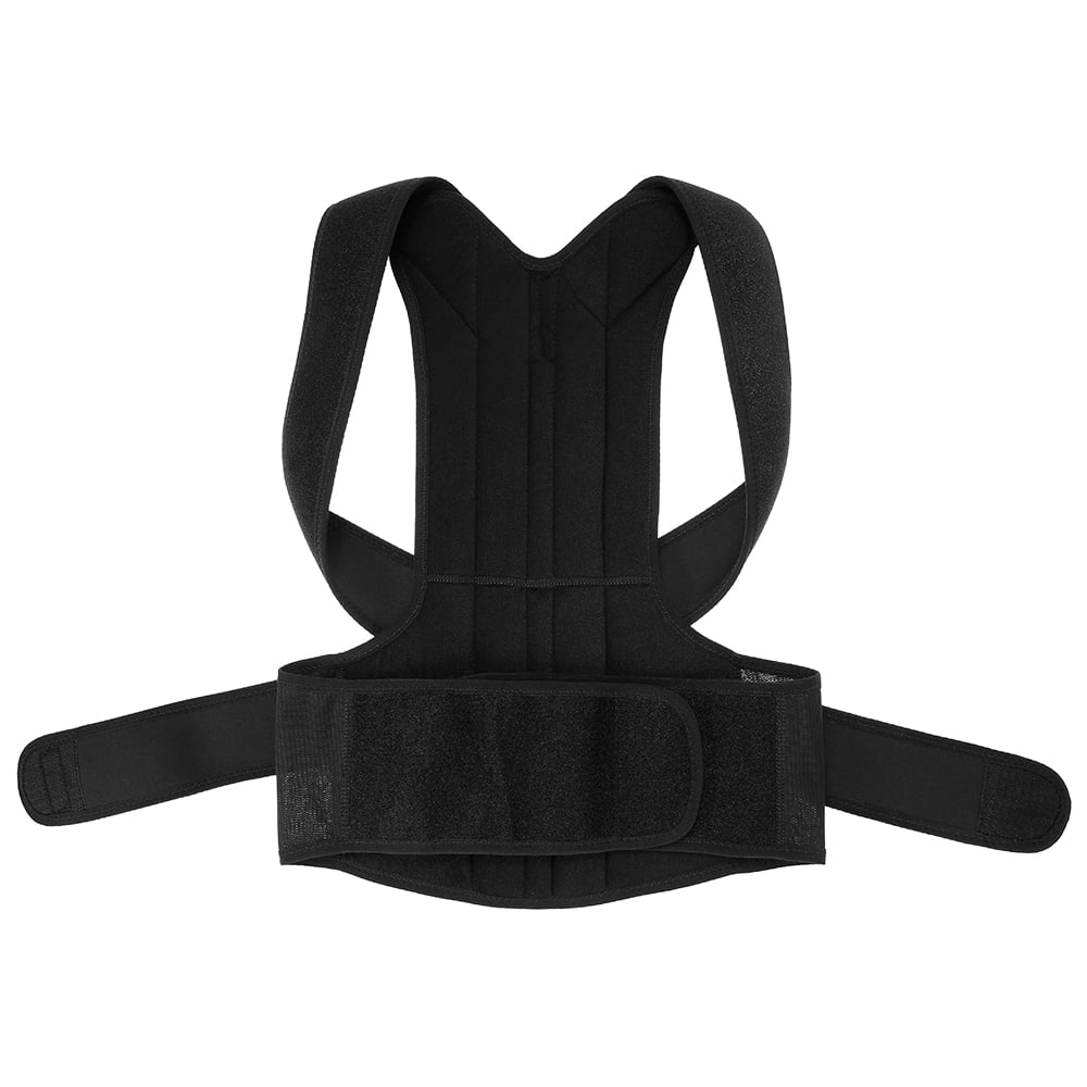 Adjustable Back Posture Corrector Shoulder Brace Lumbar Upper Lower ...