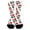 Red, variant on 67 Socks Meme 6 7 Basketball Socks Funny Six Seven Design Novelty Socks,Red,One Size