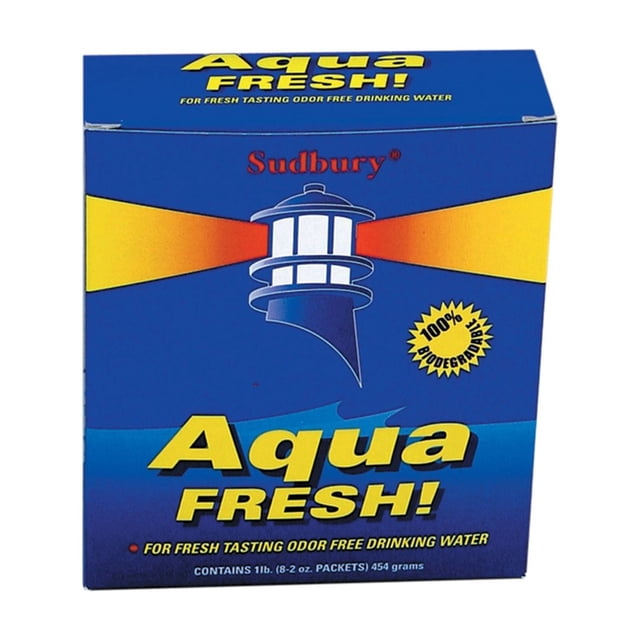 Limpiador de agua Sudbury 830 Aqua Fresh para tanques, 8 paquetes