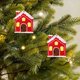 thumbnail image 1 of Decoraciones para Fiestas Navideñas, Adornos con Lazos de Lentejuelas, Adornos Colgantes para El Coche, Adornos Colgantes para El Árbol de Navidad, Adornos para El Árbol de Navidad., 1 of 6