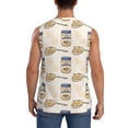 thumbnail image 4 of Fotbe Peanuts Men's Camiseta sin Mangas Estampada para Hombres, Playera Casual para Gimnasio, Entrenamiento, Playa-Large, 4 of 7