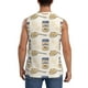 thumbnail image 4 of Fotbe Peanuts Men's Camiseta sin Mangas Estampada para Hombres, Playera Casual para Gimnasio, Entrenamiento, Playa-Large, 4 of 7