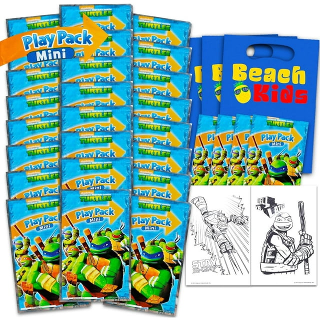 Set de regalos para fiestas Teenage Mutant Ninja Turtles para 24 niños