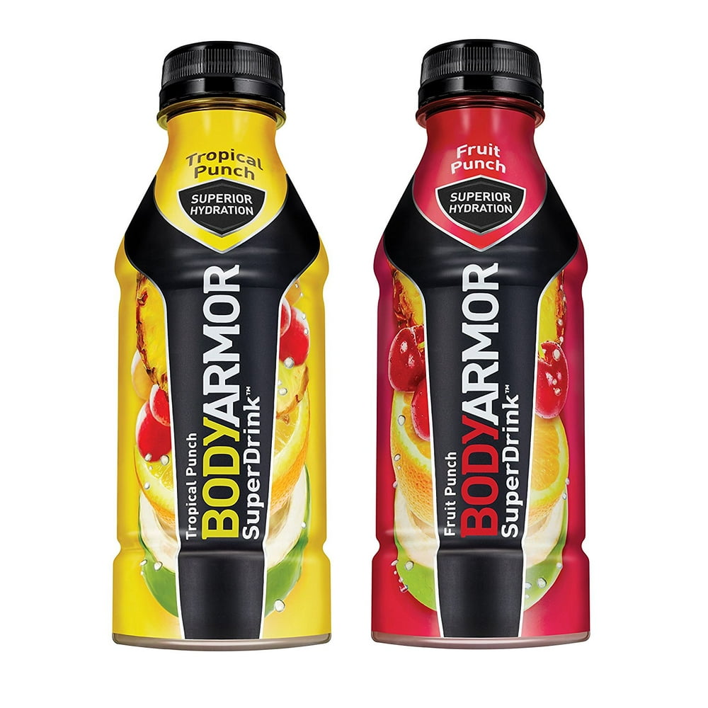 BodyArmor SuperDrink, Electrolyte Sport Drink, Tropical Punch & Fruit