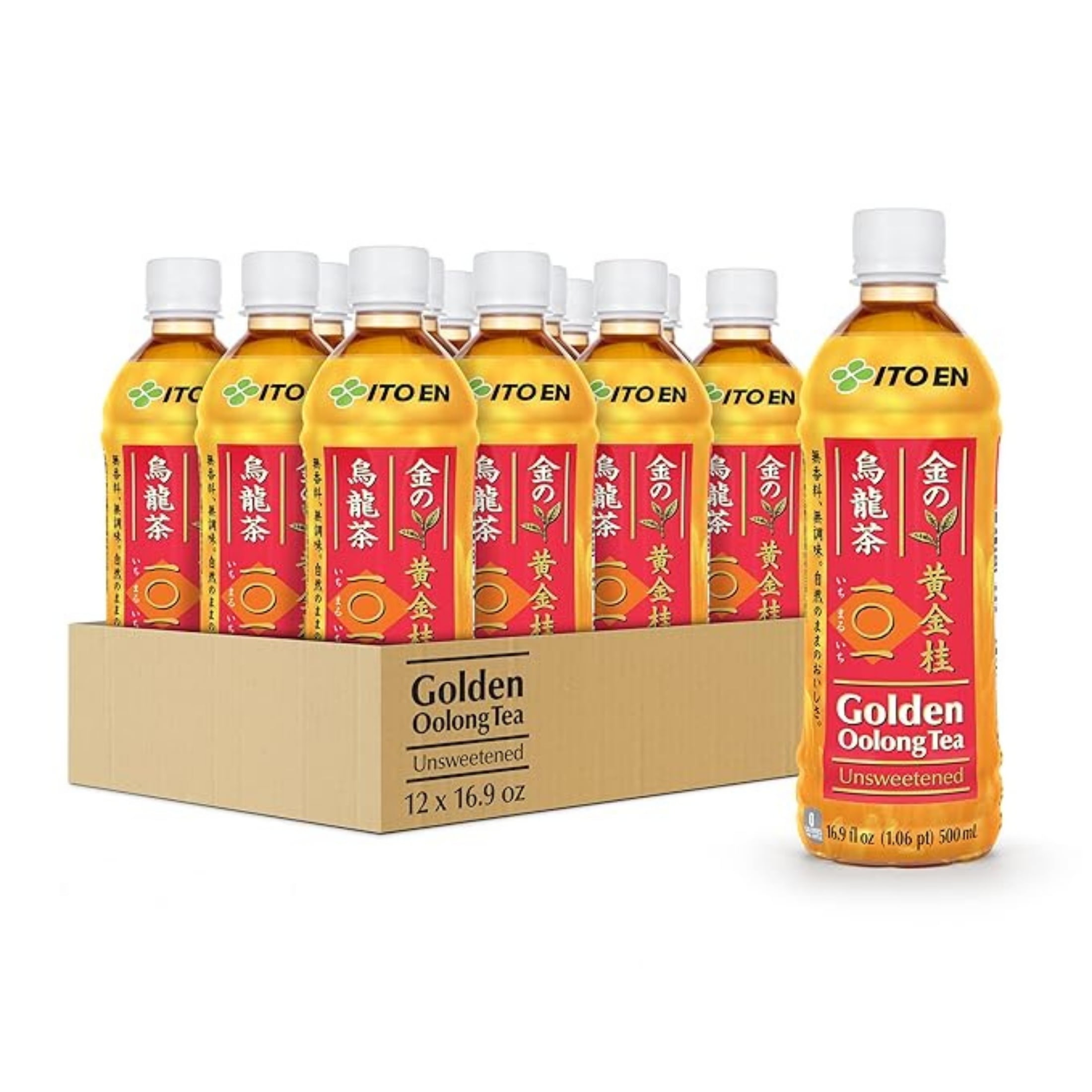 un teaアン テ ITO EN, Unsweetened Bottled Tea, 16.9 fl oz, 12 pack - Walmart.com