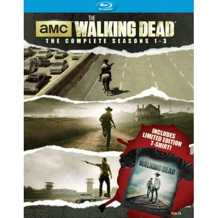 Walking Dead-seasons 1-3 [blu-ray/11 Disc] (Best Shows On Hbo Showtime Starz)