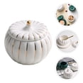 thumbnail image 4 of 1Pc Ceramic Bowl with Lid Simple Soup Bowl Steamed Egg Bowl Kitchenware, 4 of 8