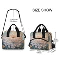 thumbnail image 3 of Lunch Bag Portable Crossbody Meal Bag Cooler Bag Insulated Lunch Bag Food Bag Handheld & Crossbody Design Super Cute Chrysanthemum, 3 of 6