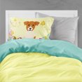 thumbnail image 2 of Carolines Treasures BB6108PILLOWCASE Easter Eggs Jack Russell Terrier Fabric Standard Pillowcase Standard multicolor, 2 of 2