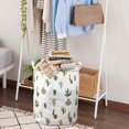 thumbnail image 4 of Todaioua Foldable Storage Basket with Handle, Large Laundry Organizer, Dirty Clothes Hamper, Doll Toy Organizer, Collapsible Fabric Bin for Home, Kids Room, Nursery, Bathroom, Bedroom, 4 of 6