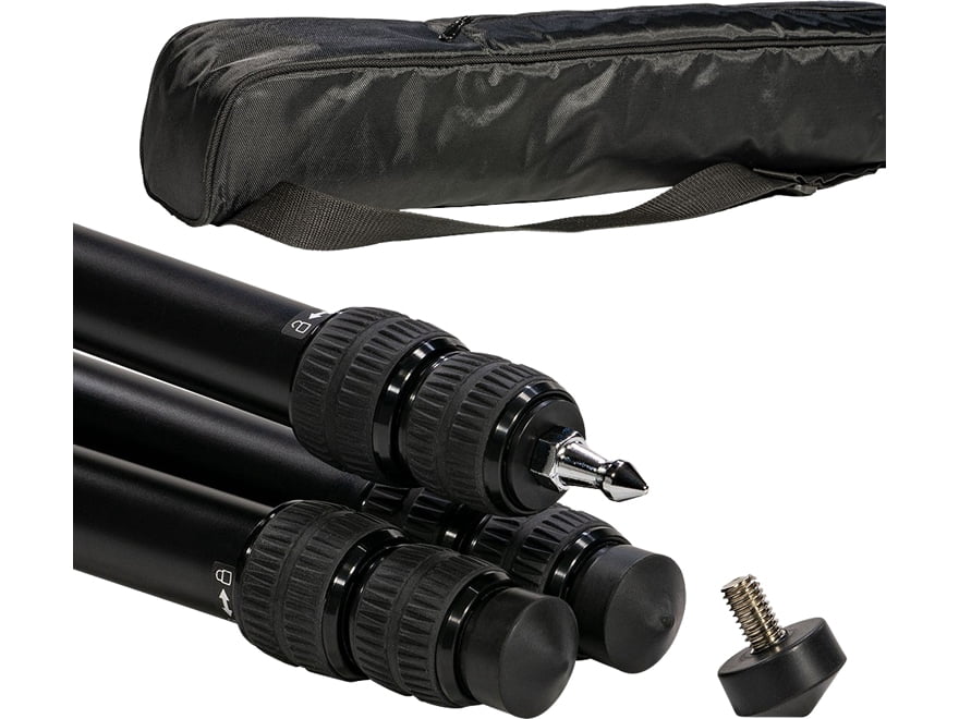 Athlon Optics Midas AL28 - Aluminum Tripod (28mm tube) , Ball Head (36mm) , Soft sided carrying case , Accessories
