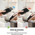 thumbnail image 5 of Men's Minimalist Slim RFID Blocking Wallet Pop Up Card Holder Wallet for Men, 5 of 6