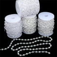 thumbnail image 3 of Clear Plastic Bead Chain For Handmade Craft Jewelry Making Clothing Accessories, 3 of 20
