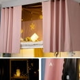 thumbnail image 3 of LAMIRO Bunk Bed Curtain Dormitory Bottom Bunk Blackout Bed Curtains Stylish Mosquito Protection Nets Canopy Bed Tent Dustproof Curtains, 3 of 7