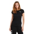 thumbnail image 3 of Playera Puma JSY. Active Tee para Mujer 586857-01 negro XS, 3 of 5