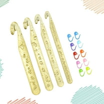 WORGEOUS Circle Knitting Needles Quilting Crochet Hook Set 17X1.5cm