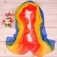 thumbnail image 3 of Grofry Women Scarf,Summer Gradient Color Soft Long Chiffon Beach Wrap Scarf Shawl, 3 of 8
