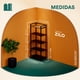 thumbnail image 3 of Librero industrial con 5 repisas para estudio sala o recámara de madera MDF estante alto de 160 cm para decoración librero para niños bookshelf booksh, 3 of 7