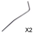 thumbnail image 1 of 2x Práctica Guitarra Eléctrica Sin Cabeza de Inserción Hierro 6,0mm Whammy Guitar Bar Accesorio de Instrumento Musical 2 piezas, 1 of 8