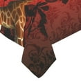 thumbnail image 3 of Mantel I Am A Lady Cute Giraffe ABPHQTO 150x210 cm para comedor mesa de té fiestas picnic, 3 of 3