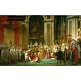 thumbnail image 2 of David, Jacques-Louis 24x17 White Modern Wood Framed Museum Art Print Titled - The Coronation of Napoleon, 2 of 4