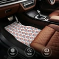 thumbnail image 6 of Fuzoiu Elephant Print Carpet Floor Mats for Car,Car Foot Mat Set,Universal Fit 4 Piece Mat Pad Set,Fits Most Cars Trucks Vans Sedans SUV Auto Carpet Mat Se, 6 of 7