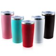 thumbnail image 3 of RED - 20oz Stainless Steel Tumbler Slider Lid Vacuum Insulated Travel Cup Coffee Mug, 3 of 7
